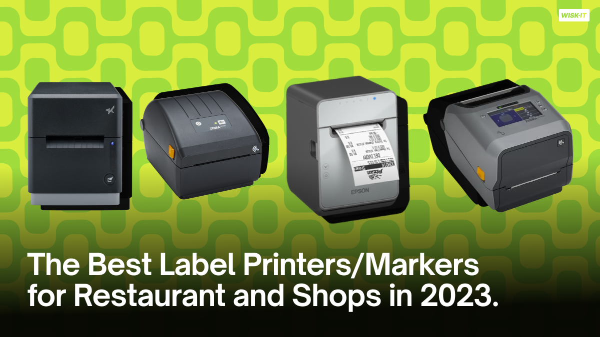 The 4 best label printers for restaurants and shops