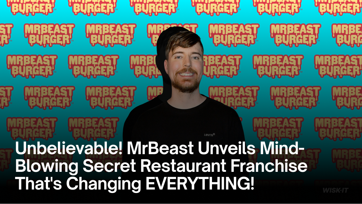 Unbelievable! MrBeast Unveils Mind-Blowing Secret Restaurant Franchise That's Changing EVERYTHING!