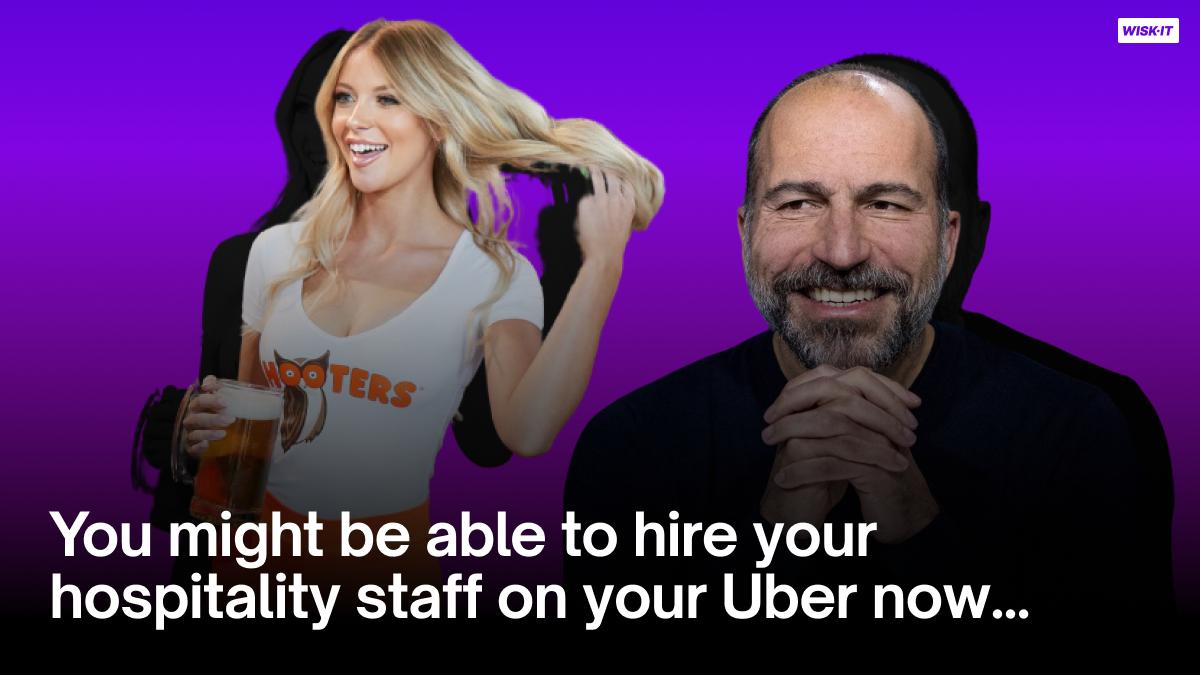 You might be able to hire your staff on your Uber now...