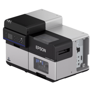 Epson Colorworks C8000E, Matte Black Ink, Cutter, Disp., Usb, Ethernet, Kit (Usb), Black, Grey - Epsc8000Mk