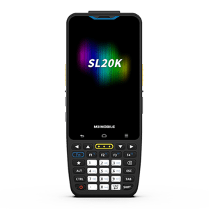 M3 Mobile Sl20K With 4-Inch Display, 2D Imager, Android, 4Gb Ram, 64Gb Storage, 4G Lte, Wi-Fi, Bluetooth, Nfc, 13Mp/5Mp Cameras, Ip65, 30-Key Numeric Keypad, Includes Hand-Strap And Protective Foil. - M3Sl20K-X