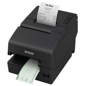Epson Tm-H6000Vi, Cutter, Micr, Usb, Rs232, Ethernet, Opos, Epos, Black - Eps6006-13
