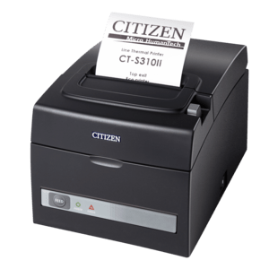 Citizen Ct-S310Ii, Dual-If, 8 Dots/Mm (203 Dpi), Cutter, Black - Cit3102Susw