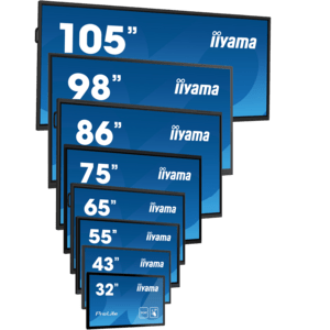 55" All-In-One Interactive Display With Android 14 Os, Deepcontrast Pcap, 20-Points Touch Screen, 3840X2160, 4K Uhd Panel, Antiglare Coated Glass, Speakers, 2Xhdmi + Usb-C (Dp-Alt), 450Cd/M², Landscape Or Portrait, Usb Touch Interface, 4Gb Ram / 32Gb