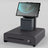 Universal printer/tablet holder