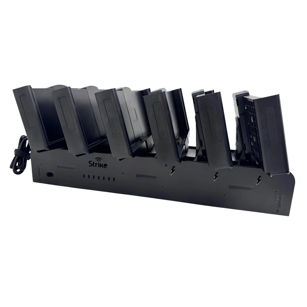 Strike 6-Port Multi-Charging Dock for Samsung Galaxy Tab Active5 Pro with Strike Rugged Case with Hand Strap
