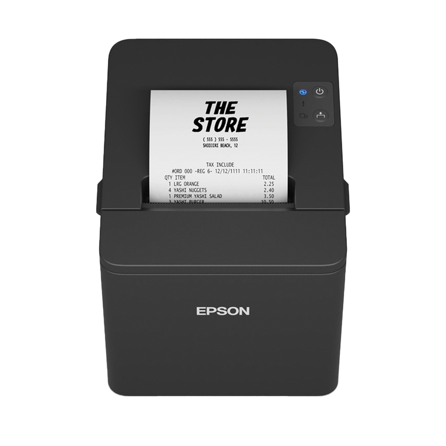 Epson TM-T20IV, 8 dots/mm (203 dpi), cutter, USB, RS232