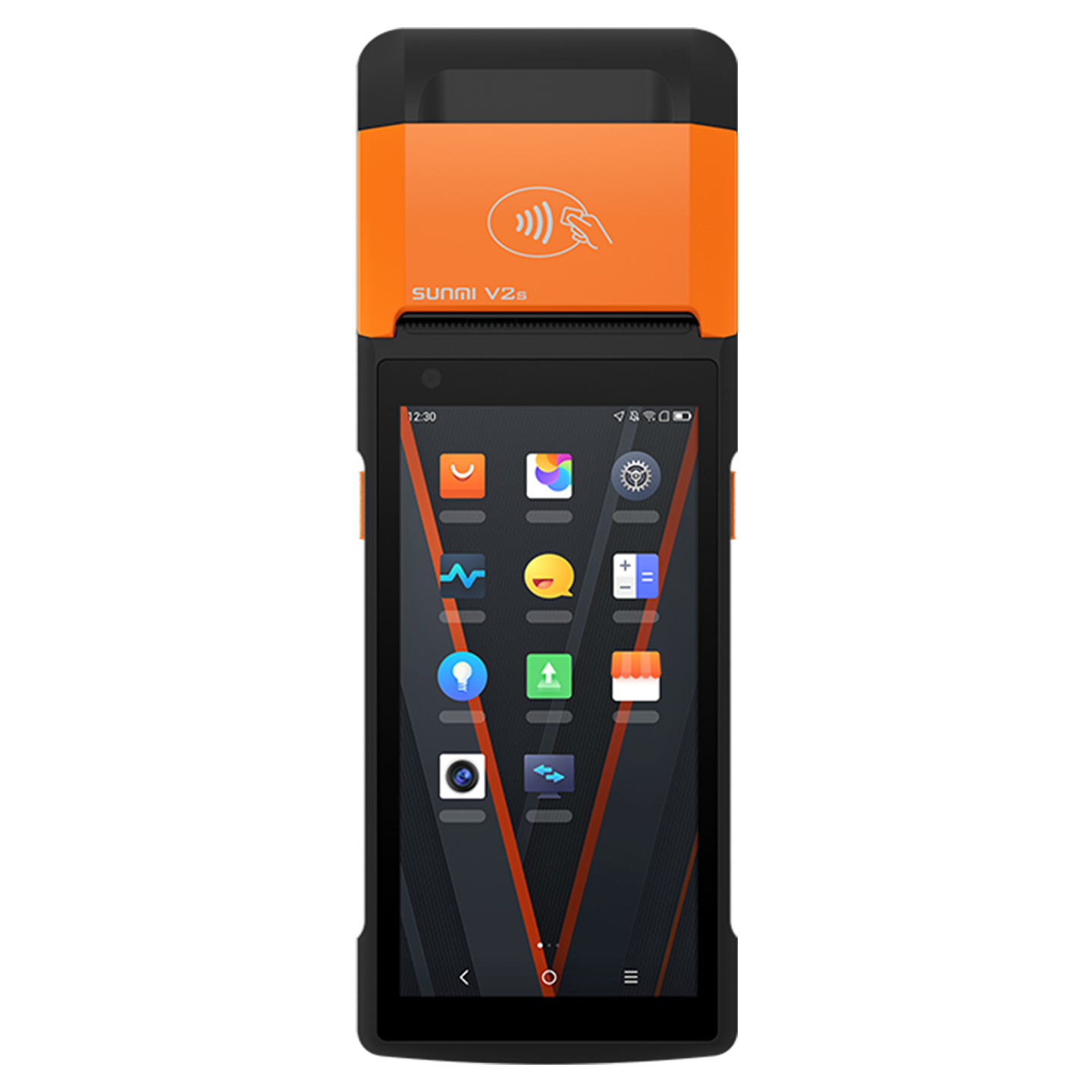 SUNMI V2s GO (No charging pins), 14 cm (5.5''), GPS, USB-C, BT (BLE), Wi-Fi, 4G, Android